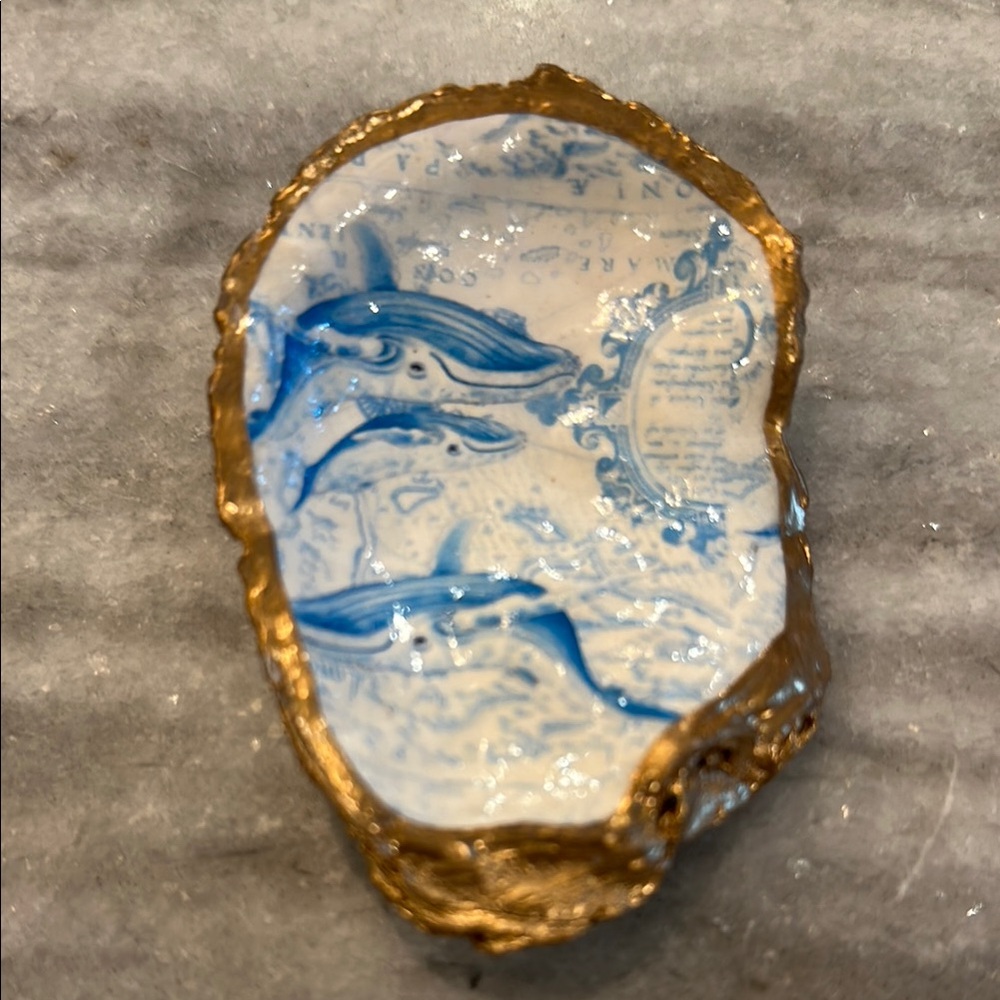 NEW Humpback Whale Oyster Trinket Dish